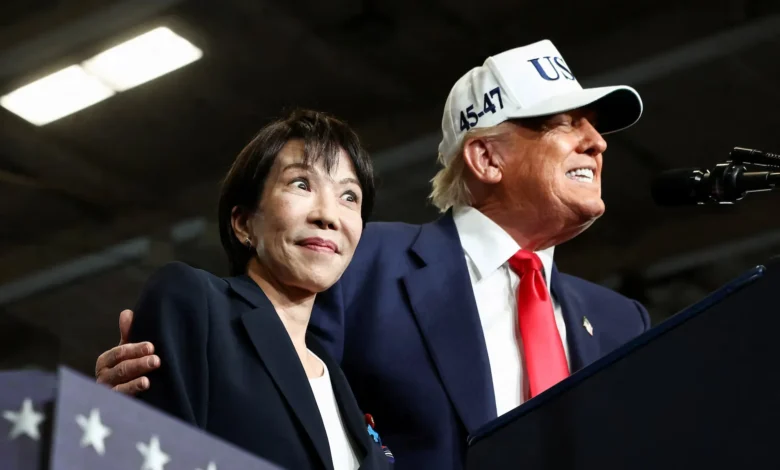 trump y takaichi