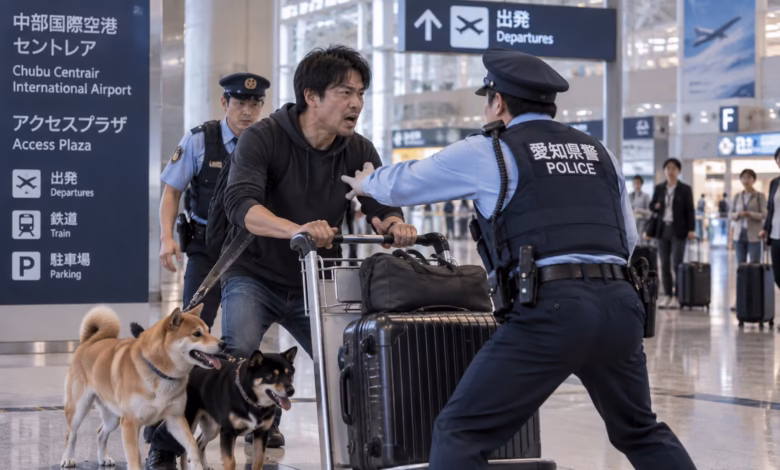 detenido aeropuerto chubu