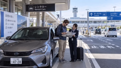 alquilar coche en japon